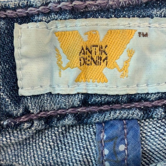 Anton denim jean shorts - size 25 - Picture 7 of 8